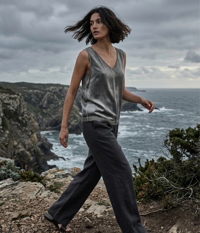 MaraDoro Grey Blouse
